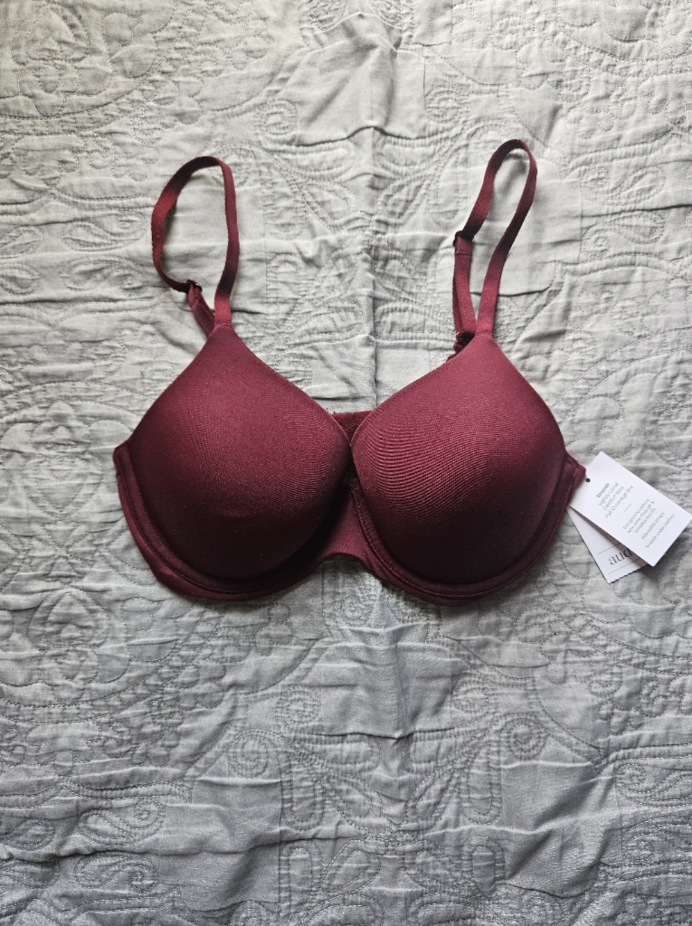 Women’s T-shirt Bra in Deep Wine